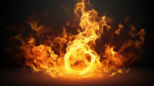 motion transparent fire photo