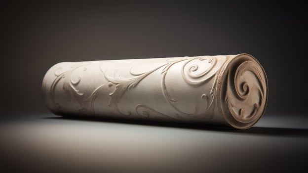 simple scroll texture photo