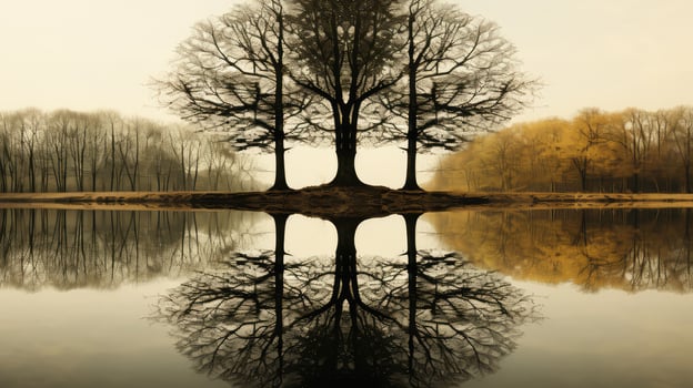 symmetry tree graphics photo