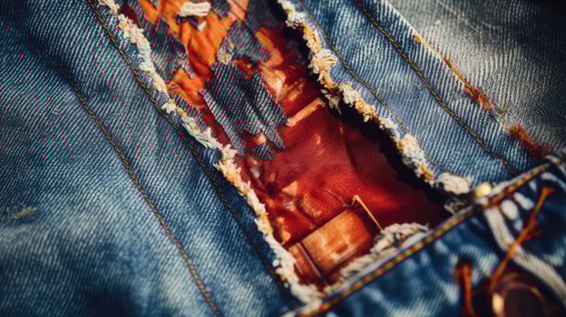 rugged ripped textured photo