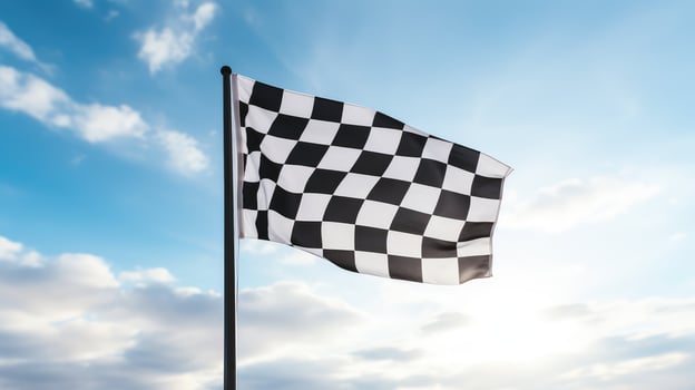 contrast black and white checkered photo