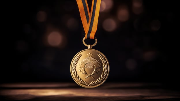 excellence gold silver bronze photo