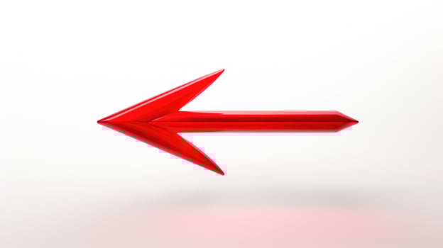 vibrant red arrow transparent photo