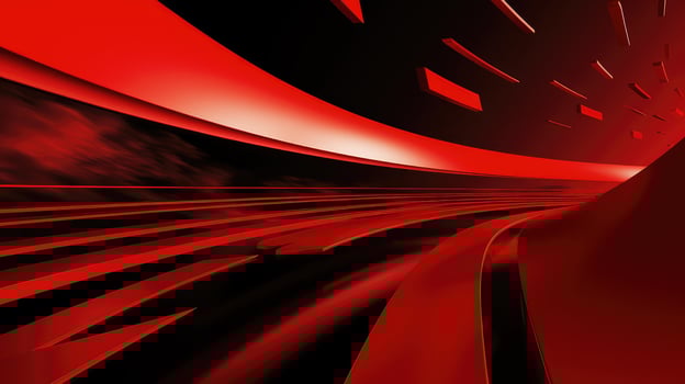 movement red arrow curved photo