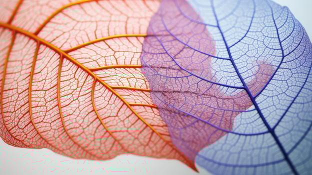 leaf crayon leaves photo