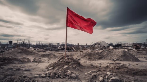 violation red flag business photo