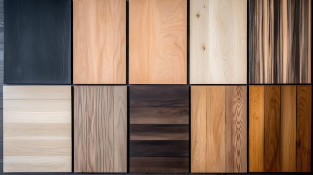 grain flat lay wood photo