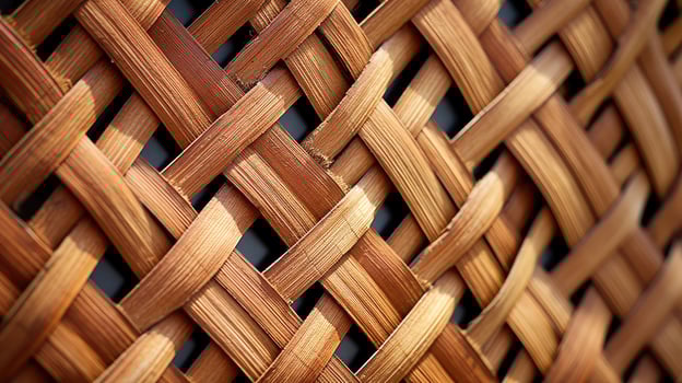 fibers threaded basket texture photo