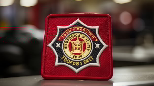 patch fire department insignia photo