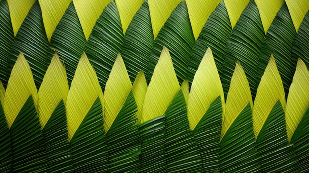 woven coconut leaf photo