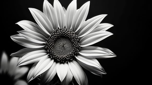 image floral background black and white photo