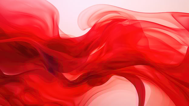 vibrant red abstract lines photo