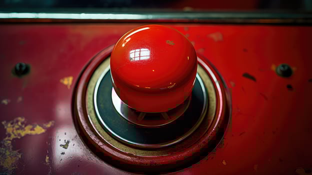 nostalgia red button photo