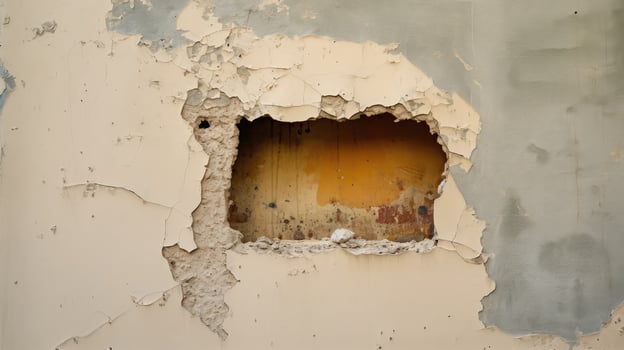 ptch hole in a wall photo