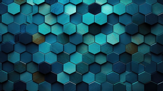 teal geometric texture background photo