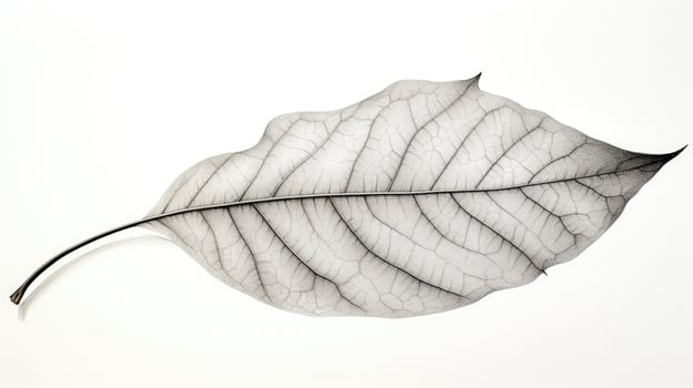 paper sage leaf drawing photo