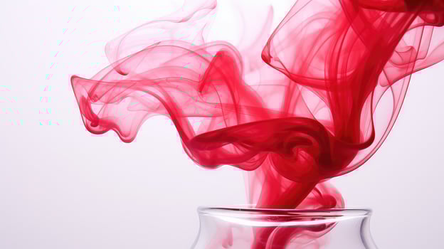 contrast transparent red smoke photo