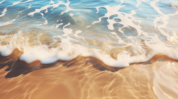 sunlight water waves photo
