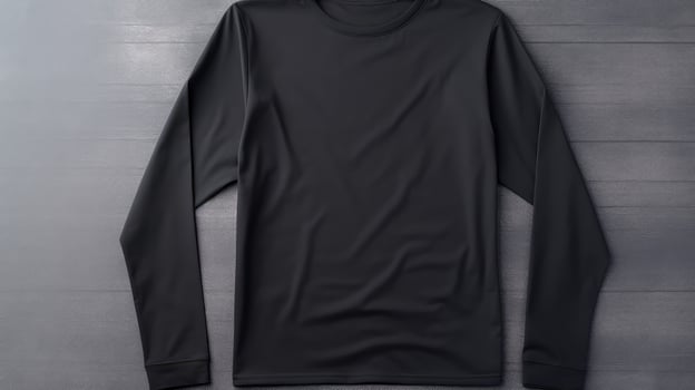 shir black long sleeve t shirt photo