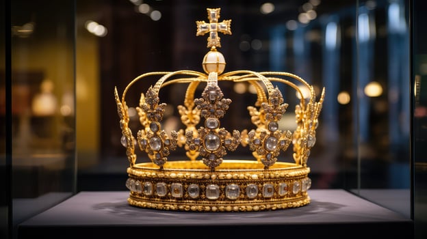 museum gold crowns photo