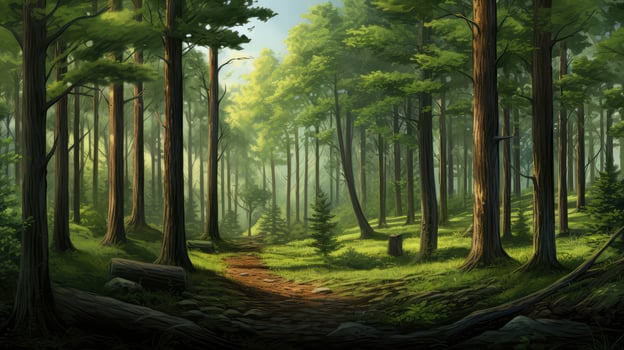 echo wilderness trees photo