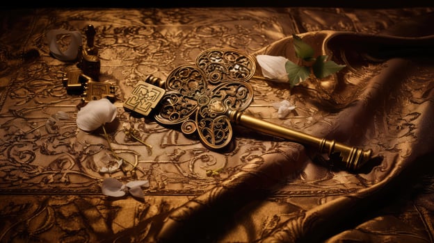 engravings magic gold photo