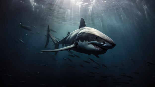 teeth shark waters photo
