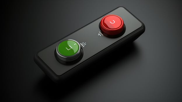 switch on and off slider buttons red and green switch photo