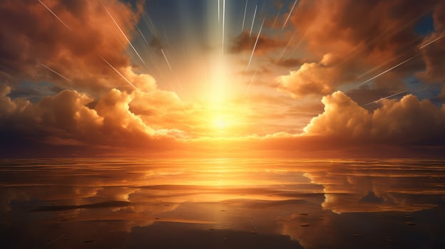 glow star burst illustration photo