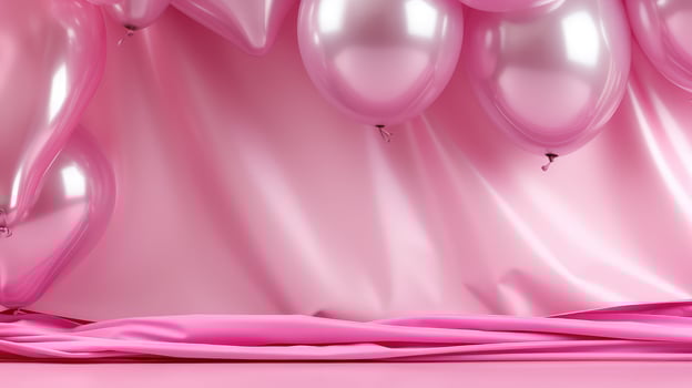 gradient pink background metallic photo