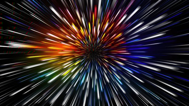striking gray starburst photo