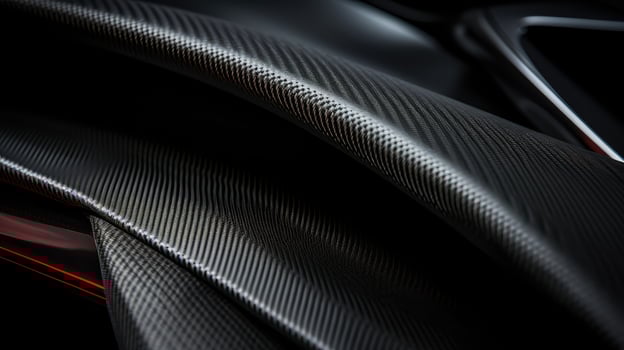 sleek carbon fiber fabric photo