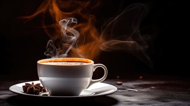 dark coffee aroma photo