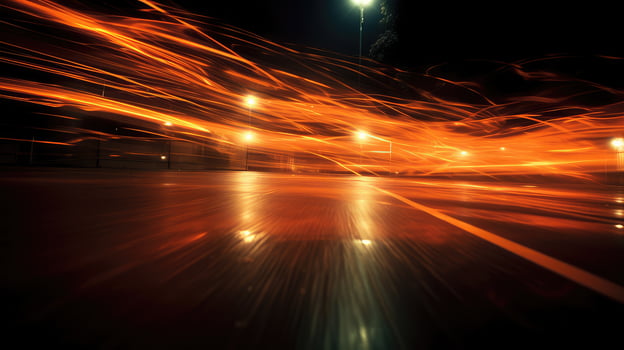 shot basketball court lights photo