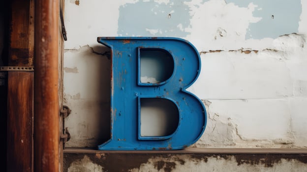 wall wooden letter photo