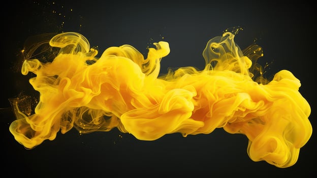 photograph yellow smoke transparent photo