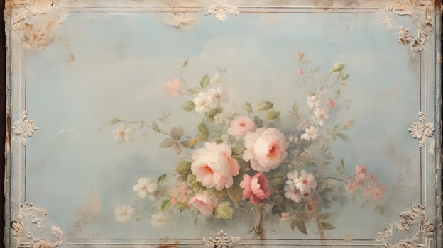 worn antique book cover photo