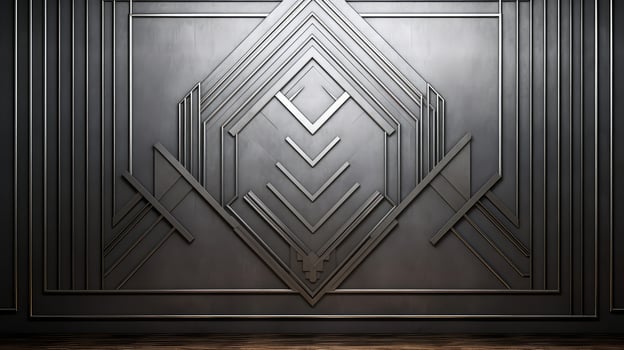 minimalist art deco wall photo