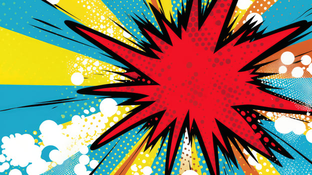 cover comic book halftone photo