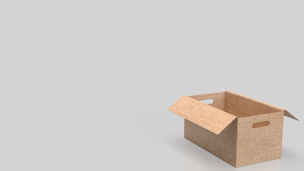 Cardboard box for Shopping photo