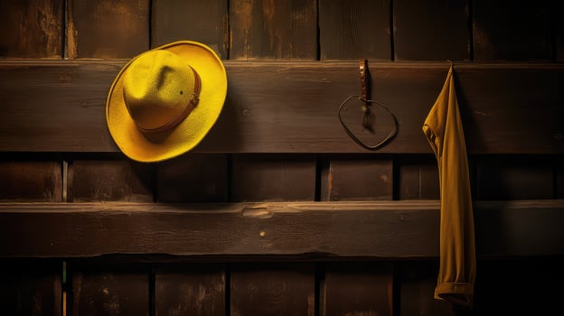 cozy yellow hat photo