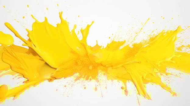 contrast yellow burst photo