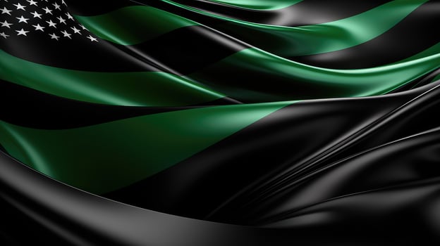 american modern green background photo