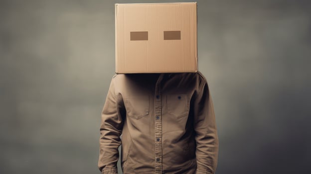 packaging blank cardboard box photo
