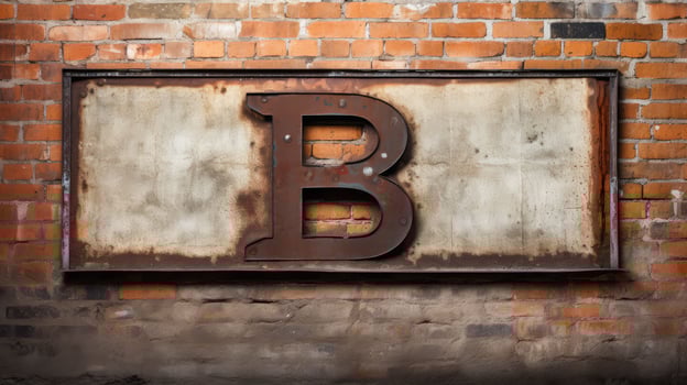 decor alphabet metal photo