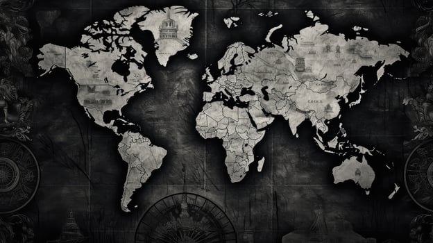 interconnectedness background pattern black photo