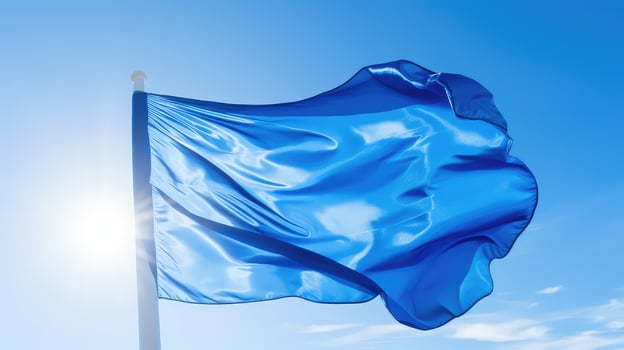 vibrant flag background blue photo