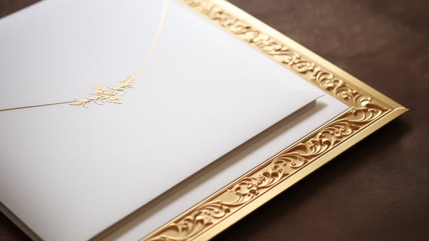 sophistication gold boarder photo