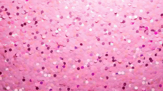 lively pink confetti background photo