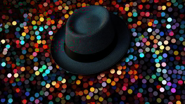 style black fedora photo